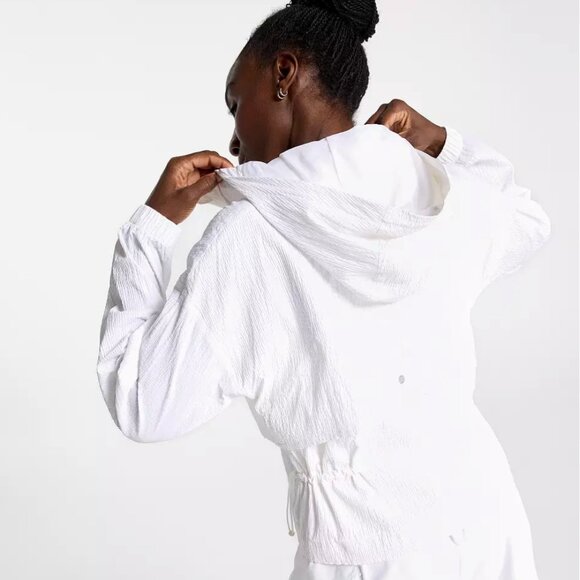 Calia Women's Performance Run Jacket in Pure White size XL NWT - Picture 3 of 8